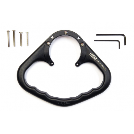 Poignée passager A-Sider Black Edition sur réservoir pour motos Suzuki avec bouchon de réservoir à 7 vis - 2