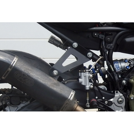 Yamaha MT07 Racing Exhaust support bracket - 1