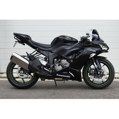 Kawasaki ZX636R specific license plate support - 3