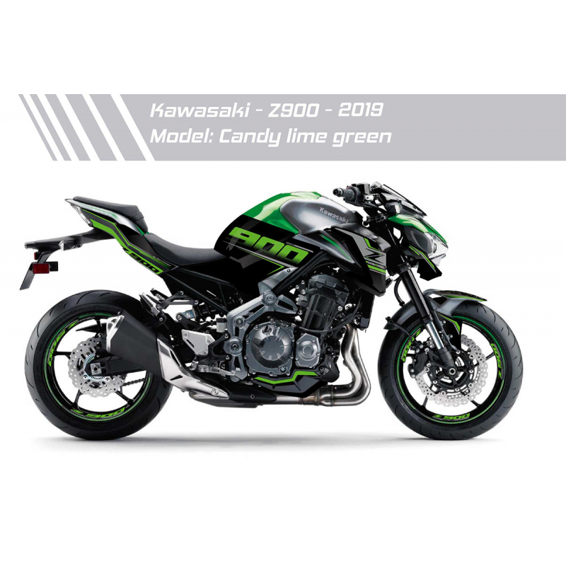Kawasaki Z900 Series Special Edition decals set