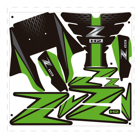 Kit déco Kawasaki Z-H2 - 6