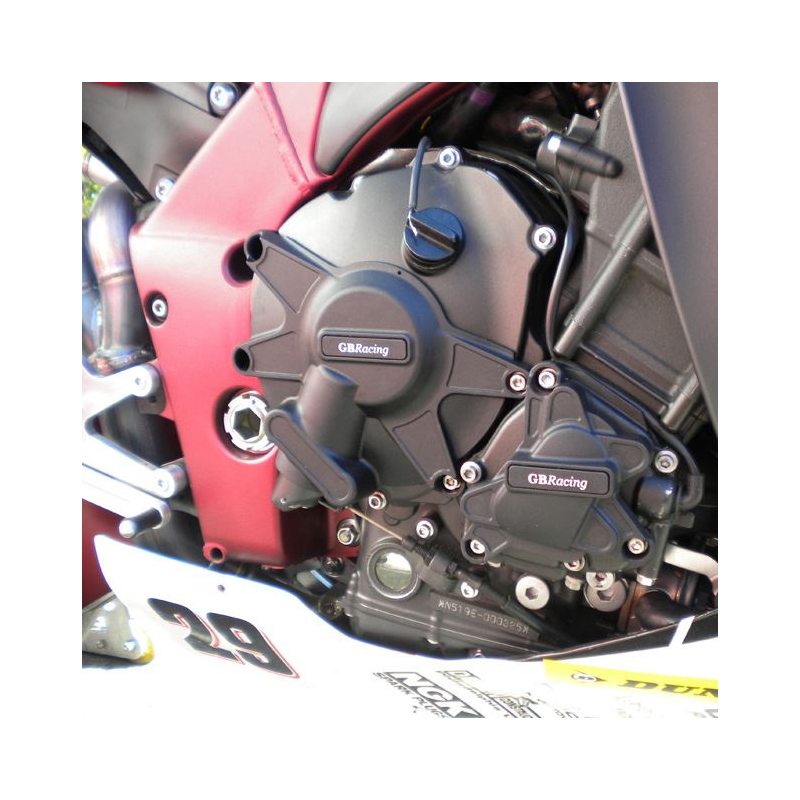 TARAZON Curseurs Moteur Yamaha YZF R1 2007-2008 - Protection Couvre Moteur Aluminium Et ABS