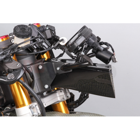 Araignée avant + air tube DB Holder support de tableau de bord pour Kawasaki ZX-6R 2013–18
