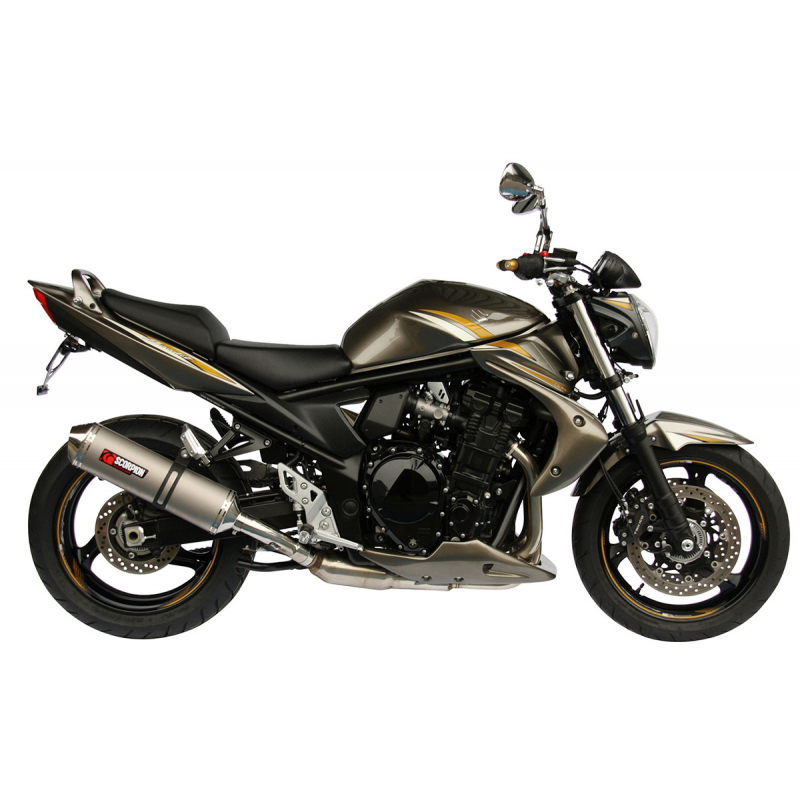 Suzuki Bandit 1250 black aluminium Specific License plate support