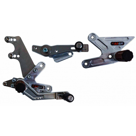 Commandes reculées YAMAHA MT09 S2 GP